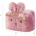 Miniatyrbild 2 av 7: Dekorativt näsduksfodral, söt näsdukslådeöverdrag, fluffigt plysch