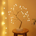 Miniatyrbild 7 av 8: LED Baum Lichter Warmweiß USB Bonsai Baum Licht Verstellbara Äst