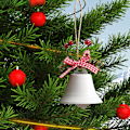 Miniatyrbillede 3 af 5: Cloche De Noel, 6PCS Juletræspynt
