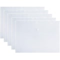 Miniatyrbillede 1 af 4: Poly File Folder Lommer Fil Jakke Plast Kuvert Flad