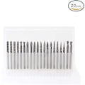 Miniatyrbilde 5 av 5: Solid Carbide Burr Set Shank Tungsten Carbide Rotary Files Burrs
