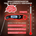 Miniatyrbilde 5 av 6: Grilltermometer digital, øyeblikkelig avlesning kjøtttermometer stektermometer