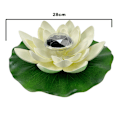 Miniatyrbillede 2 af 5: Lotus solcellelys udendørs, havebelysning bordplade jord courtya