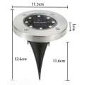 Miniatyrbillede 4 af 7: Udendørs solcellelys, 8 LED-projektør sollampe vandtæt have