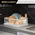 Miniatyrbild 5 av 8: BRIAN & DANY Diskställ i rostfritt stål, diskställ för disk