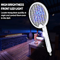 Miniatyrbild 6 av 7: Flashvin Bug Zapper Racket, Elektrisk flugsmällare med krok och