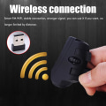 Miniatyrbilde 1 av 8: Bluetooth trådløs fingermus Mini USB-mus Genladbar lomme ringmus for PC bærbar datamaskin nettbrett
