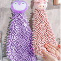 Miniatyrbillede 5 af 5: Vaskeklude, Absorberende Tykke Køkken＆Badeværelse Mikrofiber Håndklæde