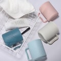 Miniatyrbilde 5 av 5: Kreative plastkaffekopper (4-pakning), festkopper, oppgradert