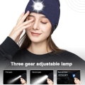 Pikkukuva 3 / 4: Bluetooth-kuulokemikron LED-lamppu ulkoilun yöjuoksuvalaisin