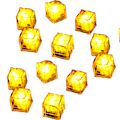 Miniatyrbillede 1 af 5: Multifarvede LED-is terninger med skiftende lys | til