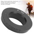 Miniatyrbillede 6 af 8: CPQ-objektivadapterring med bagdæksel til C-mount-objektiv til Pentax Q/Q10/Q7/QS1-kamera