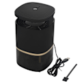 Miniatyrbilde 2 av 8: Lysstyrt USB-lading UV-lampe Myggdreper Buzz Fly Insekt Bug Killer (Svart)