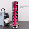 Miniatyrbild 2 av 6: Dolce Gusto kaffekapselhållare, Kapselhållare dispenser roterande display för 24 kapslar, Dolce Gusto förvaringshållare, 360 graders roterbart sortiment