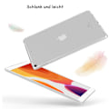 Miniatyrbild 5 av 7: Fodral för iPad 10.2\" (iPad 9:e generationen 2021/iPad 8:e generationen 2020 / iPad 7:e generationen 2019), transparent silikonfodral TPU bakskydd skyddande fodral
