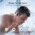 Pikkukuva 2 / 5: Langattomat nappikuulokkeet, urheilun Bluetooth 5.3 -kuulokkeet, Bluetooth-nappikuulokkeet mikrofonilla, syvä basso, langattomat korvan sisäiset melunvaimennusnappikuulokkeet, korvakoukut