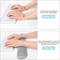 Miniatyrbillede 3 af 5: Ultra fint Memory Foam tastatur håndledsstøtte blød gel ergonomisk