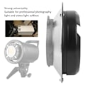 Pikkukuva 1 / 6: Seosadapterirengasmuunnin Broncolor-kiinnitykselle Bowens-kiinnitykselle Salamavalo Softbox