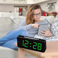 Pikkukuva 5 / 5: LED-herätyskello digitaalinen pöytäkello  kotikello  valaiseva kello