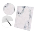 Miniatyrbillede 4 af 5: Neglekunst Visningsholder Akryl Falske Negle Display Stativ Plade Base Gel Polish Showcase Marmor
