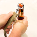 Miniatyrbillede 3 af 5: Zink legering lang stang gevind vin flaskeåbner farve variation