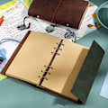 Miniatyrbild 5 av 5: Journal Notebook, Dagbok Skissbok Gåvor, Kraftpapper inuti