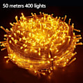 Miniatyrbild 2 av 5: Extra lång 164ft 400 LED ljusslinga, insätt ljusslinga
