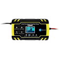 Miniatyrbilde 1 av 5: 8A 12V/24V bærbar smart batterilader med LCD-berøringsskjerm