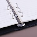 Miniatyrbilde 5 av 7: A6 PU-lær notatbokperm, påfyllbar 6-ringsperm for A6