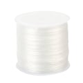 Miniatyrbilde 1 av 5: 0,8 mm flat elastisk armbåndssnor, krystall elastisk snor, brukt til smykkeproduksjon og perling.