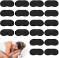 30-pack ögon engångs sovande ögonbindel ögonskydd ljusblockerande för män och kvinnor - bra