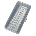 Miniatyrbillede 1 af 5: Falske negletips, lange kunstige negle, klare ABS-negle uden folder