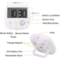 Miniatyrbillede 2 af 7: Køkkentimer, multifunktion til køkkenet med stort LCD-display og kraftfuld alarm- og nedtællingsindtrækbar standerfunktion og magnetisk krog og