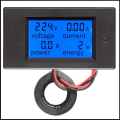Miniatyrbilde 1 av 5: Digital Voltmeter Ammeter Ac 80~260v 100a Ct Spenning Strøm
