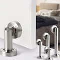 Miniatyrbilde 2 av 5: Magnetisk dørstopper i rustfritt stål - Dørstopper med gulv- og veggmonteringsmateriale - Magnetisk dørblokk