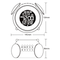 Miniatyrbillede 2 af 5: Musik LED vækkeur ambiente lys, LED wake up lys ur