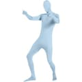 Heldragt til komedieudklædning, Second Skin-dragt til festlige begivenheder Light Blue L