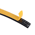 Miniatyrbild 4 av 8: EPDM Skumtätningslist för Dörrar Fönster, Väderbeständig Dörr & Fönstertätning Isolering Skumlist, Självhäftande Ljudisolerande List Stark Baksida