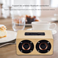 Miniatyrbild 8 av 8: Trådlös Bluetooth-högtalare i trä