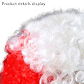 Miniatyrbild 3 av 5: 2 st National Flag Short Curly Wig 2022 VM Short Curly