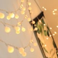 Miniatyrbillede 5 af 5: Jordklodelyskæde 19,6ft 40 LED Fe-lyskæde, Batteri P