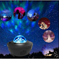 Miniatyrbillede 3 af 5: Galaxy Star Sky Projektor - LED Alexa Planetarium Loftslampe, med Bluetooth, Fjernbetjening og 10 Tilstande, Soveværelsesdekoration til Voksne og