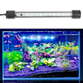 Miniatyrbillede 1 af 8: LED Akvarie Lys Høj Lysstyrke Nedsænkelig Blå Hvid Fisk Tank Lampe til Landskab EU Stik 220V ZY 15A Uden Afbryder