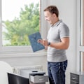 Miniatyrbillede 6 af 6: Business Notebook A5 Spænde Notesblok (Hjortehoved Design) Hardcover