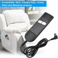 Miniatyrbilde 4 av 5: Manuell kontroll 2 knapper Recliner fjernkontroll Power Chair