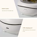Miniatyrbillede 7 af 7: Bevaret duft, bærbar lampe, genopladelig, USB aroma diffuser