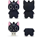 Miniatyrbillede 2 af 7: Sød U-disk 32GB Tegneseriekat U-disk Hukommelsespind USB2.0 Dyredataopbevaring Gave U-disk