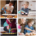 Pikkukuva 2 / 5: Piping-pussi ja tyllat - Kakunkoristeluvälineet Leivontasetti