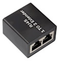 Miniatyrbillede 6 af 8: Ethernet Splitter RJ45 Netværksadapter Splitter En til To Splitter