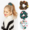 Miniatyrbillede 2 af 5: Bløde elastiske hårbånd Scrunchies til kvinder og piger Ponytail Hold